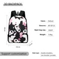 thumbnail image 2 of Kuromi Backpack Printed Travel Backpack For Daily Work Sports Backpack Travel Bag 17 inch, 2 of 7