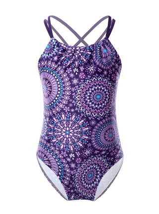 Big Girls 7-18 Swimsuits in Big Girls Clothing | Purple - Walmart.com