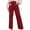 #371-Wine, variant on Roncen Women's Corduroy Straight Leg Pants - Solid Color Casual Trousers with Retro Style & Versatile Fit
