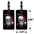 thumbnail image 6 of Bah Humbug Luggage ID Tags Suitcase Carry-On Cards - Set of 2, 6 of 6