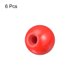 thumbnail image 3 of 6uds Roscado Bola Perillas Unique Bargains Termoestable Rojo 1.37'', 3 of 7