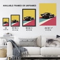 thumbnail image 3 of Artery8 Sports Car Modern Geometric Colour Block Design For Living Room Art Print Framed Poster Wall Decor 12x16 inch, 3 of 5