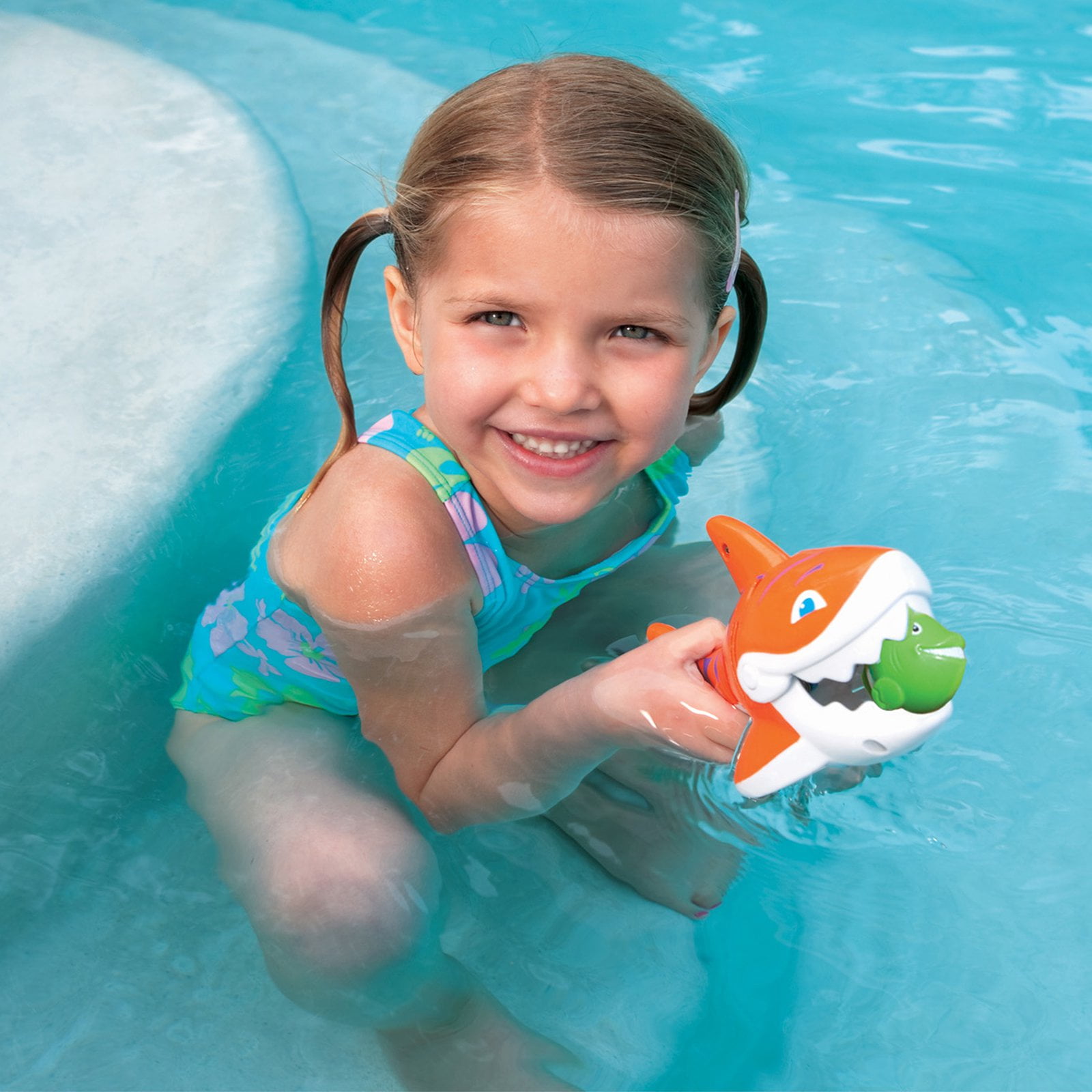 SwimWays Plastic Gobble Guppies Pool Toys, Multicolor