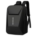 thumbnail image 3 of AMERTEER Sac à Dos Intelligent d'Affaires Imperméable pour Ordinateur Portable 15,6 Pouces avec Port de Charge USB Sac à Dos de Voyage Durable Noir, 3 of 8