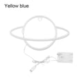 thumbnail image 1 of Night Light Planet USB LED Fiesta Atmósfera Lámpara Decoración Luz acrílica para dormitorio, Azul Amarillo Guardurnaity HA006243-02, 1 of 7