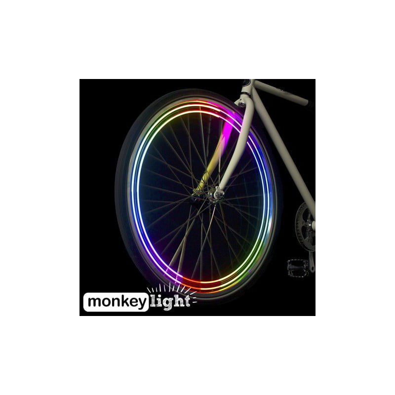 Monkey Light M204 LED Bike Wheel Spoke Color Light 5 Themes Flashing Safety 