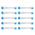 thumbnail image 1 of 10Pcs Self Adhesive Child Proof Safety Locks - Baby Proofing Cabinet Lock Adjustable Strap Latches to Cabinets,Drawers,Cupboard,Oven,Fridge,Closet Seat,Door,Window, 1 of 8