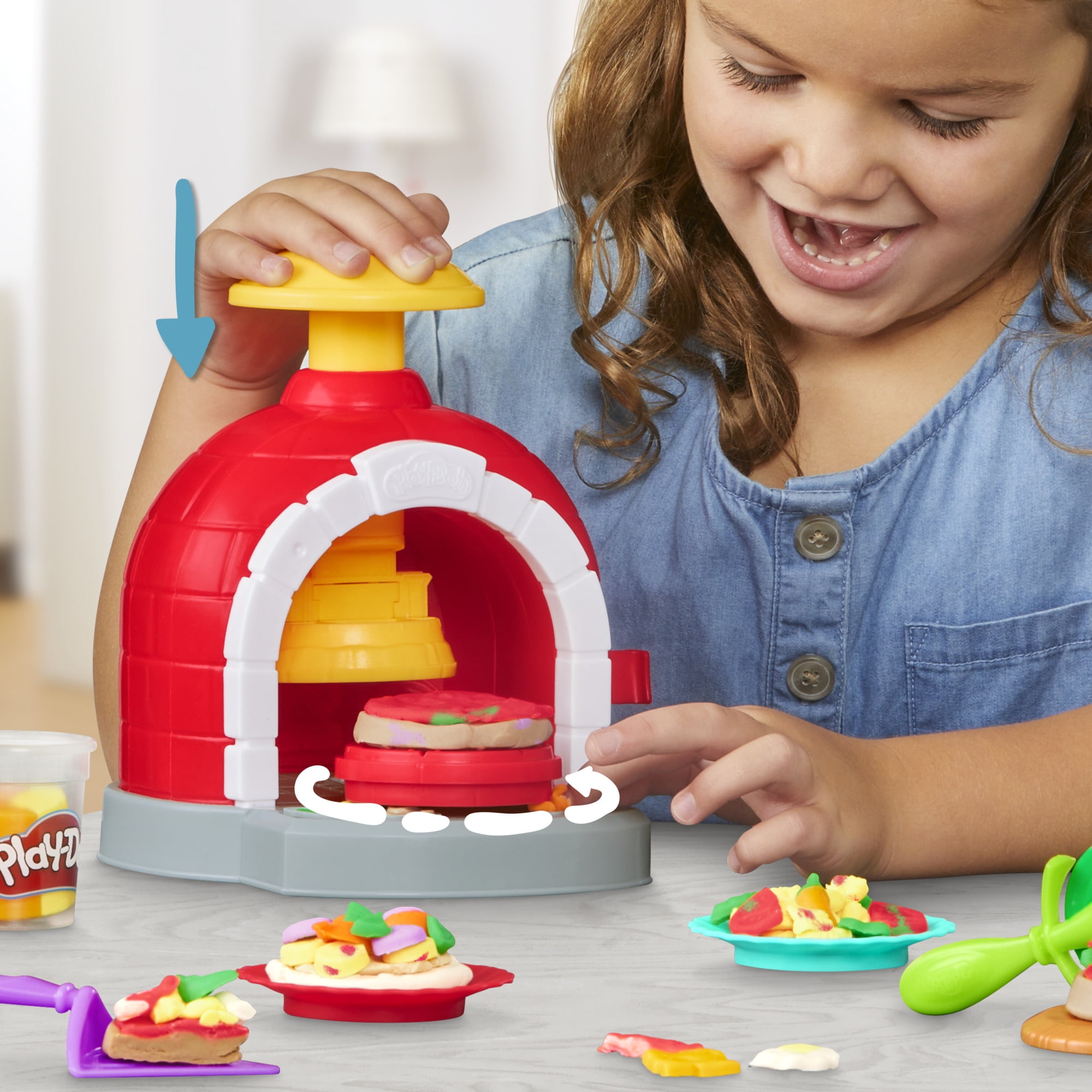Play-Doh Kitchen Creations Pizza Oven Playset, Ages 3 years and up