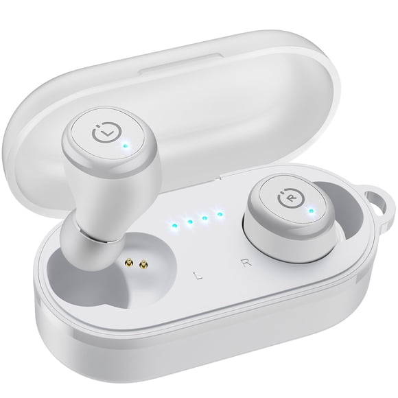Auriculares inalámbricos TOZO T10 Bluetooth 5.3 55H Playtime blancos