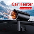 thumbnail image 2 of Calentador De Coche 2 En 1 Ventilador De Refrigeración De Calefacción De Coche Descongelador De Parabrisas 12 V/24 V Rotación De 360 ​​° Ventilador De Calefacción Automático seitruly VI011815-01, 2 of 6