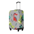 thumbnail image 2 of Easygdp Cute Dinosaur Double-Sided Printed Elastic Suitcase Protective Cover,Invisible Zipper, Business Trip Luggage Cases,Washable And Resistant To Falling -X-Large, 2 of 9