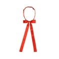 thumbnail image 1 of CORBATA DE LAZO PREATADA UNISEX INSPIRE CHIC CORBATA DE LÍNEA DE COLOR SÓLIDO ROJO TAMAÑO ÚNICO, 1 of 5