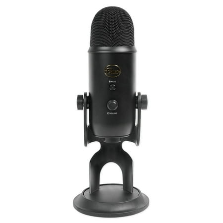 Yeti Blackout Studio USB Gaming Twitch Live Streaming Recording Microphone