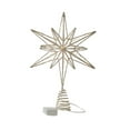 thumbnail image 4 of Adorno de estrella para la copa del árbol de Navidad, decorativo, versátil y bonito. Champán, 4 of 8