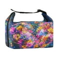 thumbnail image 2 of DIXRUYEE Lunch Bag Double Deck Lunch Cooler Box Fashion Heartfelt Blooms Pattern, 2 of 7