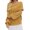 Yellow, variant on Off The Shoulder Sweater for Women Fall Winter Long Sleeve Fold over Oversized Knit Pullover Sweaters