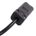 thumbnail image 2 of Journeyman-Pro 515CCV Clamshell 15 Amp 120-125 Volt, NEMA 5-15R, 2Pole 3Wire, Straight Blade, Female Connector Plug Replacement Cord Outlet, Commercial Grade PVC Black (1), 2 of 3