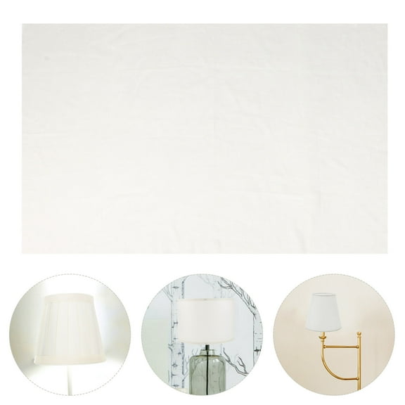 KAKOWELY Diy Lamp Shade Making Kit 1Pack 140x55In Fabric For Home Decoration Light Yellow