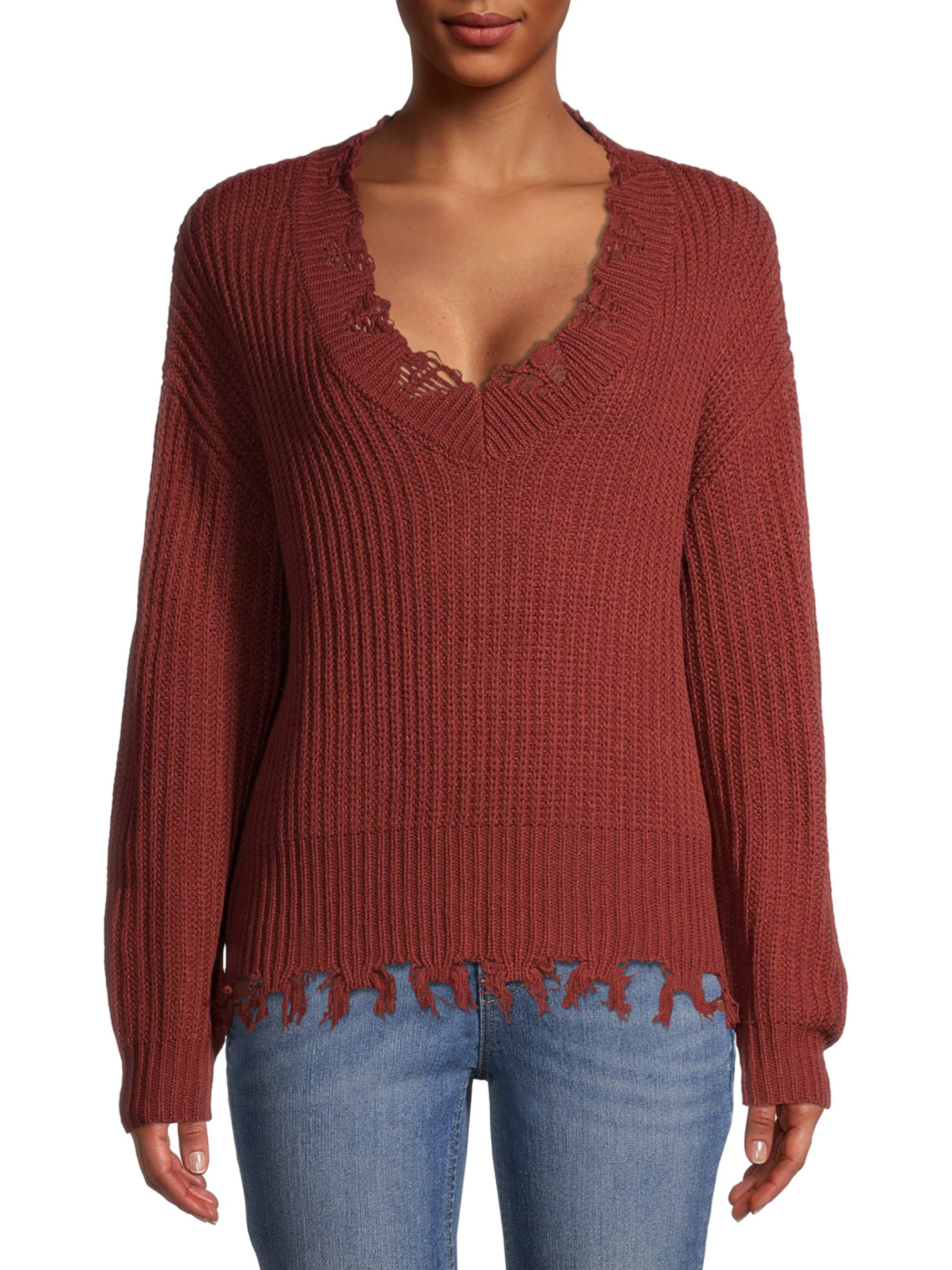 Distressed pullover Clearance