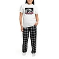 thumbnail image 5 of CafePress - Cute Shih Tzu Dog Women's Light Pajamas - Women's Short Sleeve Print T-Shirt and Pants Light Cotton Pajama Set, 5 of 7