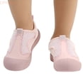 thumbnail image 2 of LYHaoo Toddler Barefoot Shoes Breathable Soft Sole First Sneakers Shoes Lightweight Walking Footwear,Pink,Sizes 11.5(6.69") Little Kid, 2 of 7