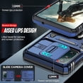 thumbnail image 4 of Étui pour Samsung-S20-FE (Ne Convient Pas S20/S20+): avec 2 Protecteurs d'Écran, Housse Coulissante pour Caméra, Support Magnétique pour Voiture, Étui Antichoc pour Samsung S20FE, Bleu Marine, 4 of 4