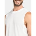 thumbnail image 3 of Athletic Works Men's and Big Men's Mixed Media Tank Top, Sizes XS-5XL, 3 of 5