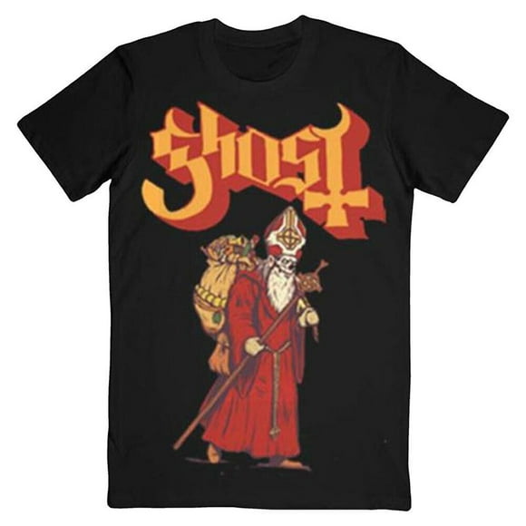 Ghost T-Shirt Adulte Salutations de Papa Noel