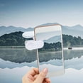 thumbnail image 3 of Raindrops 1 Set Phone Selfie Reflector for High-definition Reflection Shooting White, 3 of 8