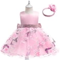 thumbnail image 3 of Hicidod Tutu Dress for Girls Tulle Princess Prom Dresses for Toddler Kids Little Girl Cute Fancy Birthday Party Ball Gown, 3 of 6