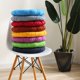 thumbnail image 3 of Xihbxyly Paletas no reclamadas Silla redonda acolchada Silla de comedor acolchada Silla de oficina acolchada para estudiantes Silla acolchada, 3 of 7