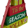thumbnail image 6 of Northlight Lighted "Tis The Season To Be Jolly" Christmas Decoration - 11.75", 6 of 8