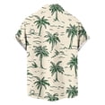 thumbnail image 5 of Summer Shirts for Men Graphic,Mens Hawaiian Shirt Short Sleeve Button Down Shirts Casual Tropical Floral Beach Vacation Shirts, 5 of 6