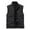 Black, variant on Casual Vest Man Loose Outdoor Zipper Pocket Jacket Winter Vest Large Size Sports Plus Velvet