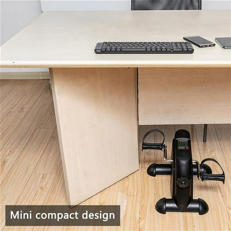 Under Desk Bike Pedal Exerciser: Leg Exerciser Mini Exercise Bike