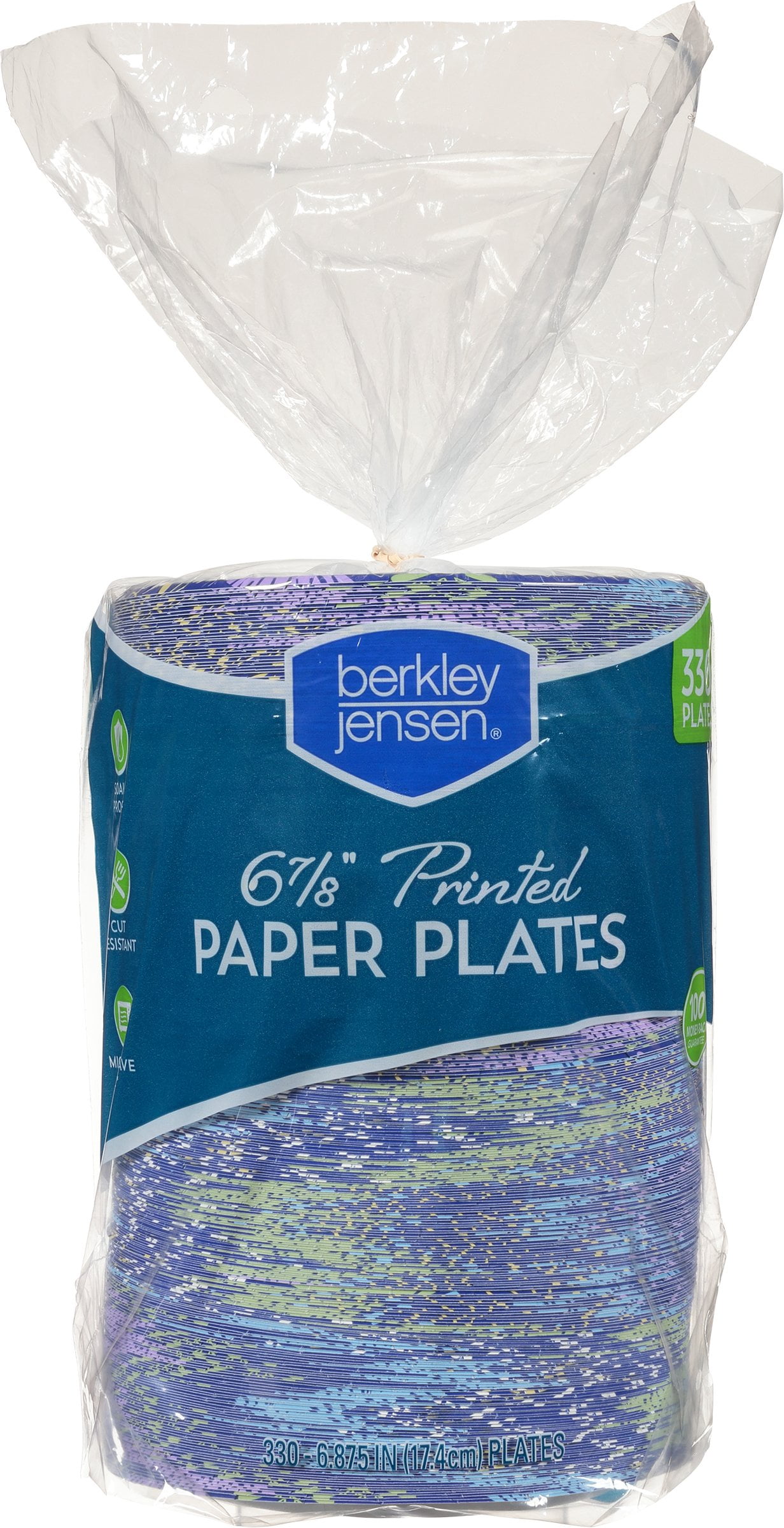 Berkley Jensen 7 White Plastic Dessert Plates