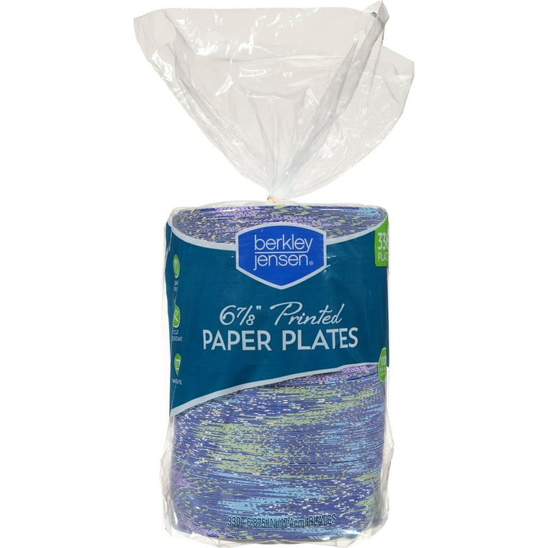 Berkley Jensen 7 Printed Paper Plates, 330 ct. 