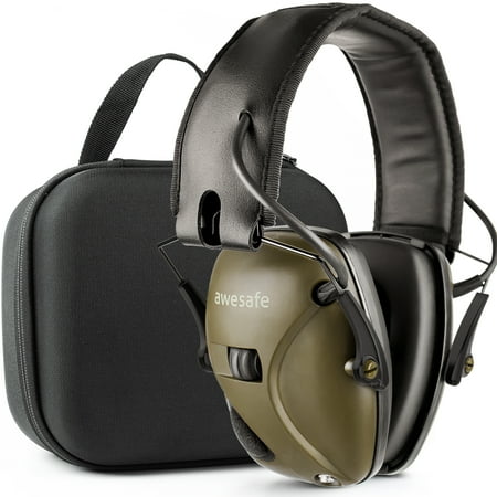 awesafe Electronic Shooting Earmuff Ear Protection Noise Reduction for Range