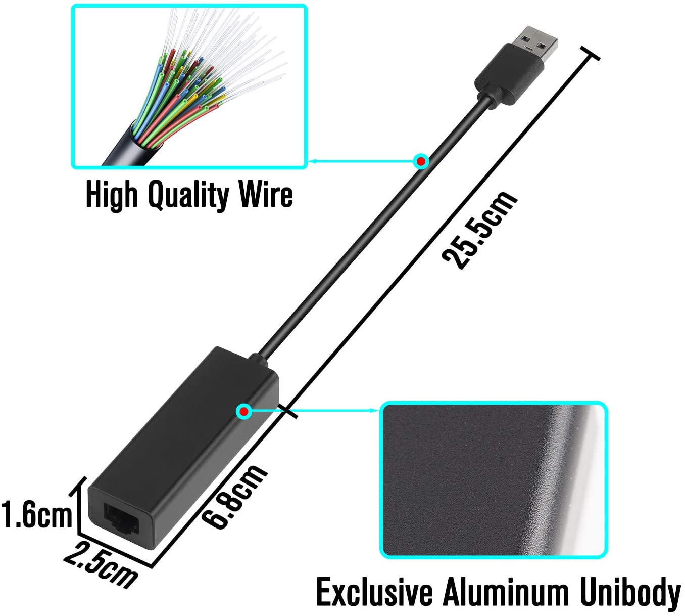 switch compatible lan adapter