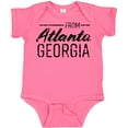 thumbnail image 3 of Inktastic From Atlanta Georgia in Black Distressed Text Boys or Girls Baby Bodysuit, 3 of 5