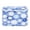 Blue and White Snowflake, variant on Large Fliplid Foldable Storage Bin Boxes Cubes Baskets with 2 Handles for Clothes Books 16.5x12.6x11.8 Inch Blue and White Snowflake
