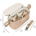 thumbnail image 3 of 3 Sprouts Universal Quilted Stroller Caddy Organizer with 2 Cup Holders and Adjustable Shoulder Strap, 3 of 9