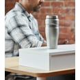 thumbnail image 6 of Thermos Stainless King Vacuum Insulated Stainless Steel Tumbler, 16oz, Matte Stainless Steel, 6 of 11