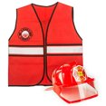 thumbnail image 2 of Disfraz de Bombero - Disfraz de Construcción - Disfraz de Ocupación de Tigerdoe (Sombrero Tigerdoe Tigerdoe, 2 of 2