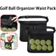 thumbnail image 2 of Advancent Riñonera ajustable para pelotas de tenis de gran capacidad y amplias aplicaciones. Riñonera de golf. Ropa Deportiva, Zapatos 4 bolas, 2 of 6