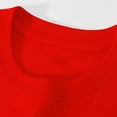 thumbnail image 7 of XUELUO Boys Shirts & Tops Kids Summer Back To School Letter Print Round Neck Short Sleeve Elastic Casual Comfortable Tops Tshirts Outwear,Red,6-7 Years, 7 of 7
