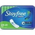 thumbnail image 4 of Stayfree Maxi Pads (without Wings), Unscented, Super, 24 Ct, 4 of 4