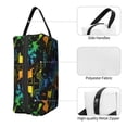 thumbnail image 3 of Goofa Retro Truck Printed Toiletry Bag with Handle,Large Capacity Travel Makeup Cosmetic Bag for Women, Carry on Airport Airline Compliant Bag, 3 of 9
