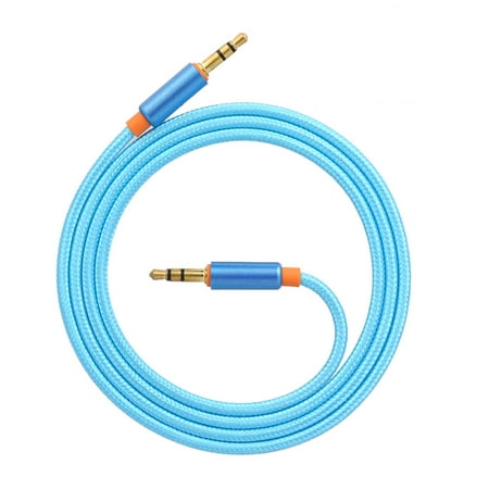 - 1 Meter Audio Extension Cable 3.5mm Jack Male to Male AUX Cable 3.5 mm Audio Extender Cord for Computer Mobile Phones Amplifier
