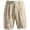 Khaki*, variant on Men's Shorts Casual Solid Color Stretch Waistband Business Casual Elastic Waist Summer Daily Wear Chic Holiday Shorts